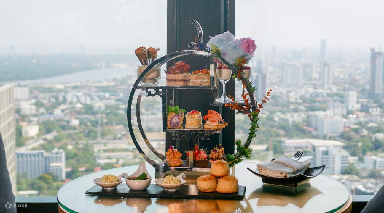 Weekend Afternoon High Tea at Vertigo TOO at Banyan Tree Bangkok Klook
